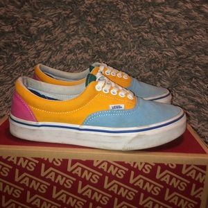 Vans New Era Multi Color - Men’s size 6.5